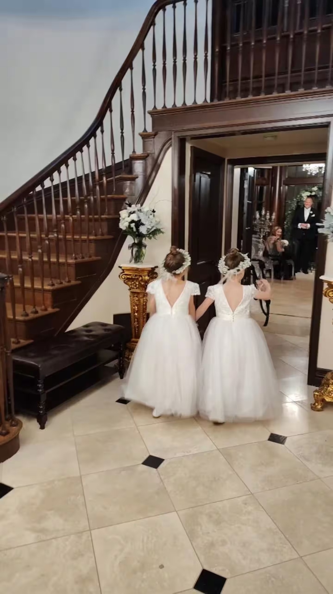 Wedding at the foyer